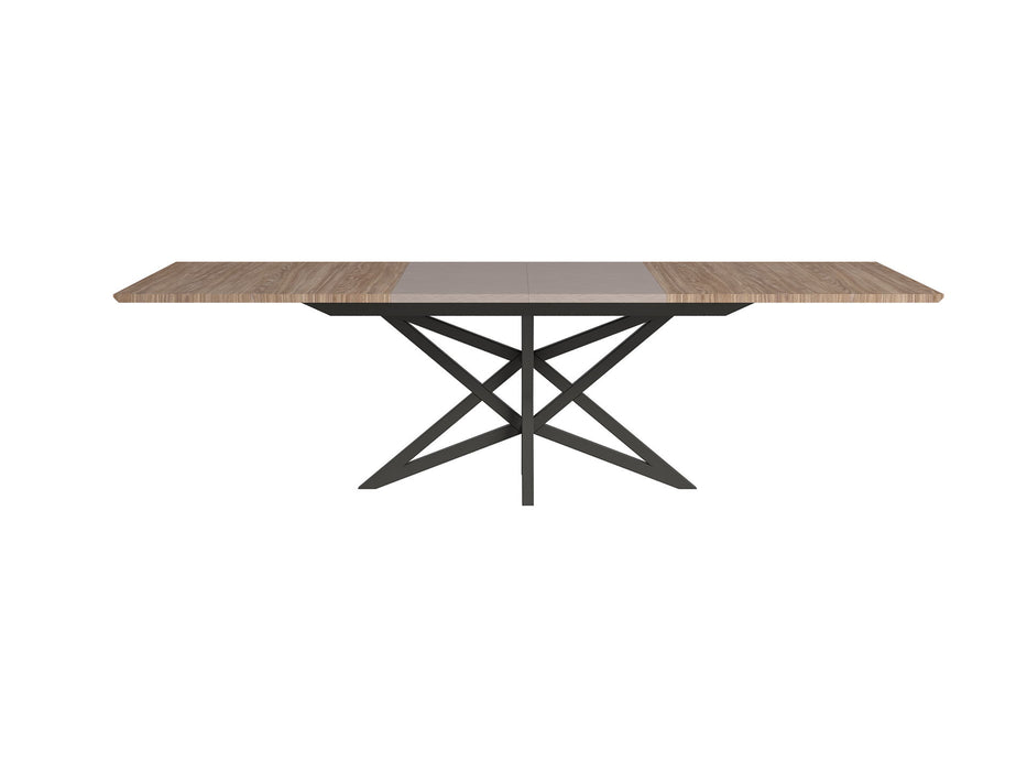 Nora - Dining Table - Beige / Light Brown Status Italy