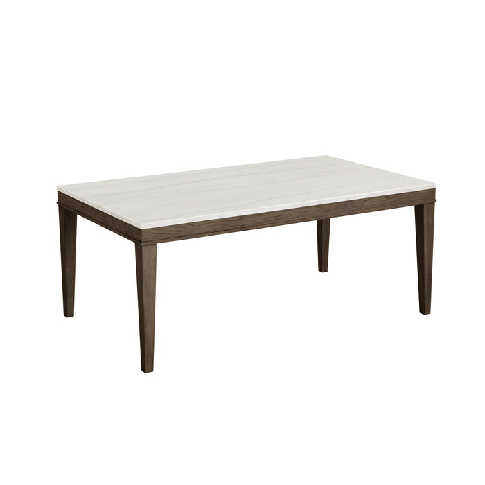 Essence - 70" Rectangle Dining Table With Marble Top New Classic