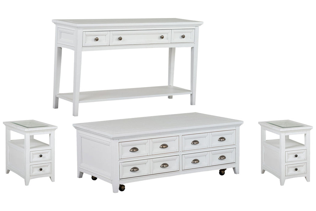 Heron Cove - Lift Top Storage Cocktail Table Set Magnussen Furniture