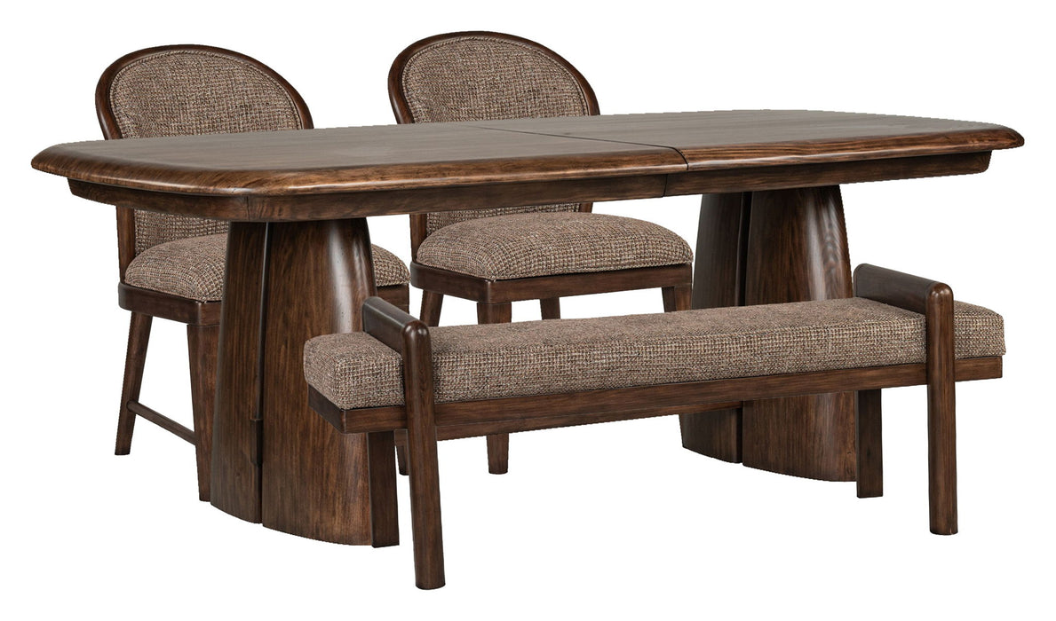 Belville - Extendable Trestle Dining Table Set Magnussen Furniture