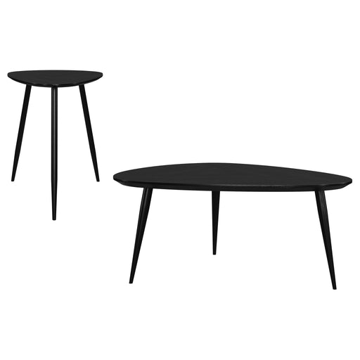 Xander - Triangular Coffee And End Table Set Furniture Max