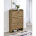 Claire - 3 Tier Shoe Cabinet - Brown Furniture Max