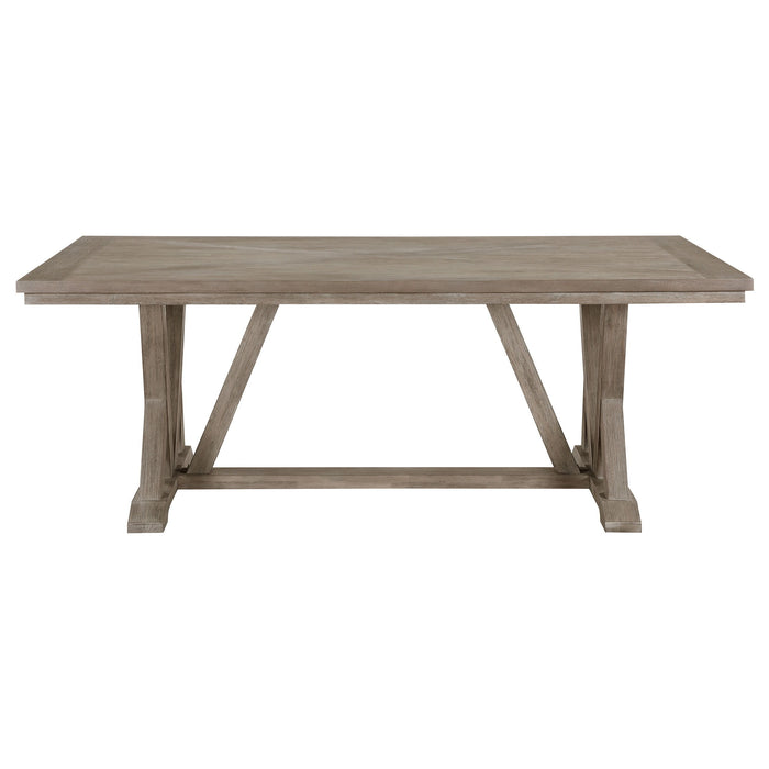 Cornelia - Rectangular Dining Table - Coastal Gray