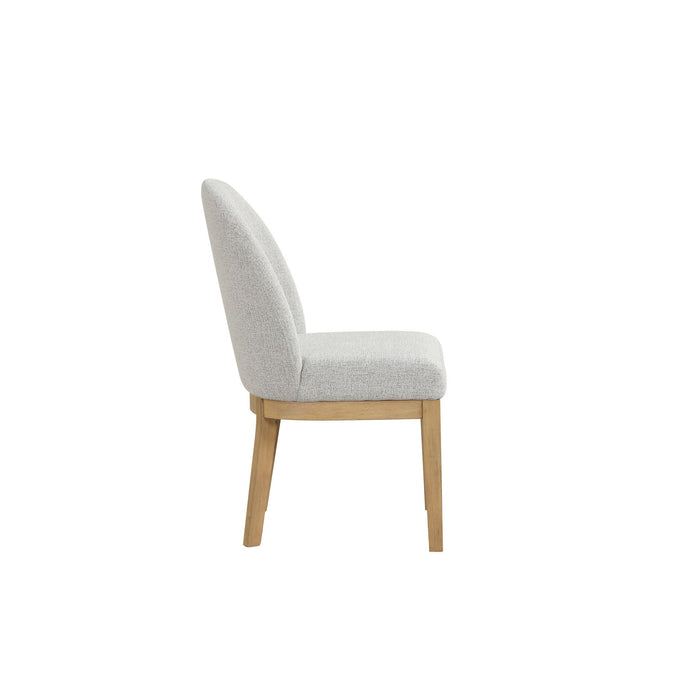 Essence - Upholstered Curved Back Chair New Classic