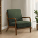 Accent Chair For Living Room Or Bedroom - Green 8th Street