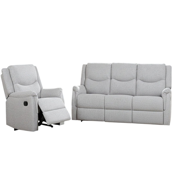 Modern Style Living Room Set, Manual Motion Home Essentials