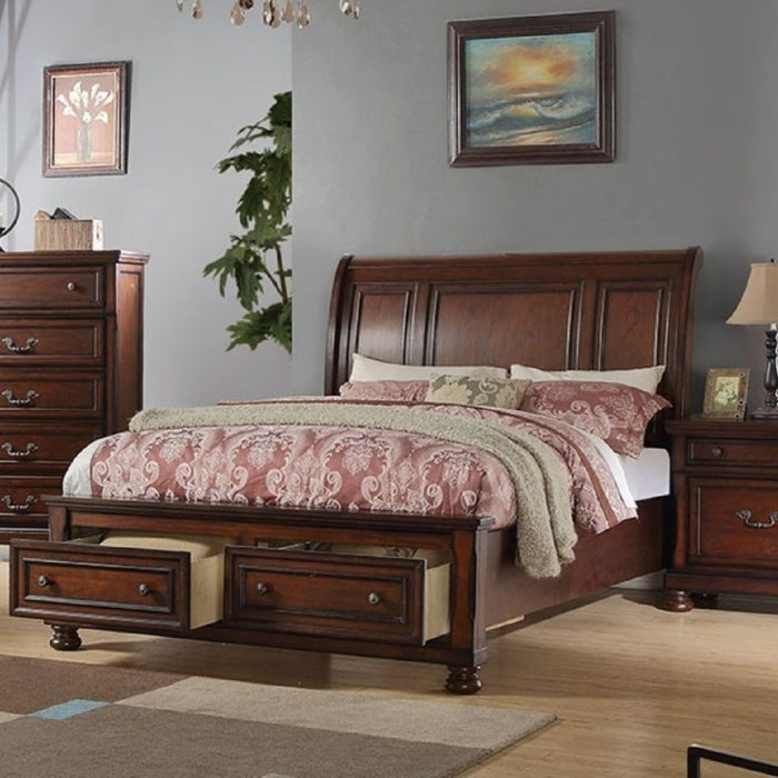 Bed With 2 Panel Headboard And Footboard Home Essentials