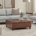 Harrison - Upholstered Coffee Table Storage Ottoman Simpli-Home