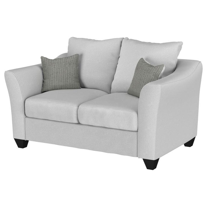 Salizar - Upholstered Flared Arm Loveseat