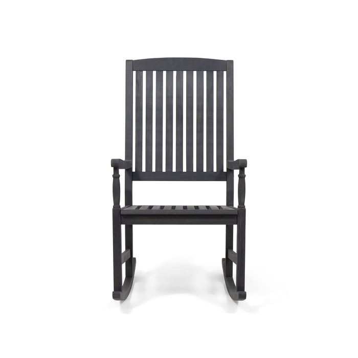 Outdoor Rocking Chair - Dark Gray