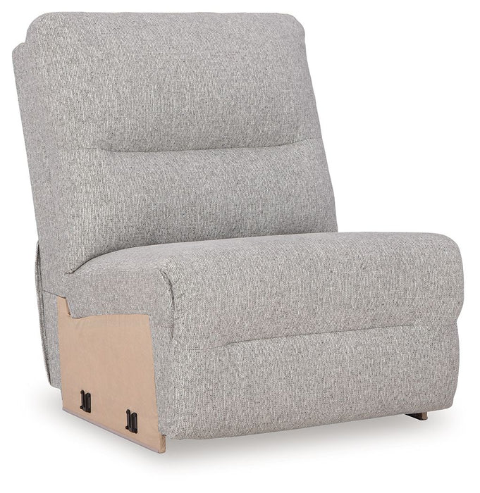 Acklen Place - Armless Chair - Pewter Signature Design by Ashley®