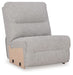 Acklen Place - Armless Chair - Pewter Signature Design by Ashley®