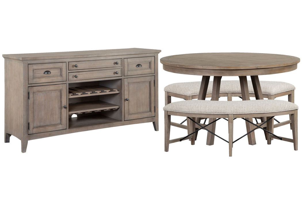 Paxton Place - 52" Round Dining Table Set Magnussen Furniture