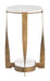 Orion - Accent Table - White / Brass Zuo Modern