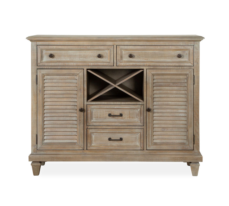 Lancaster - Server - Dovetail Gray Magnussen Furniture