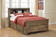Trinell - Bookcase Bed With Storage Signature Design by Ashley®