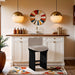 Shaw - Counter Stool - Black Base Meridian Furniture