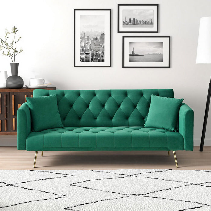 Convertible Double Folding Living Room Sofa Bed Home Essentials
