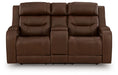Knightington - Power Reclining Loveseat With Audio Seating Signature Design by Ashley®