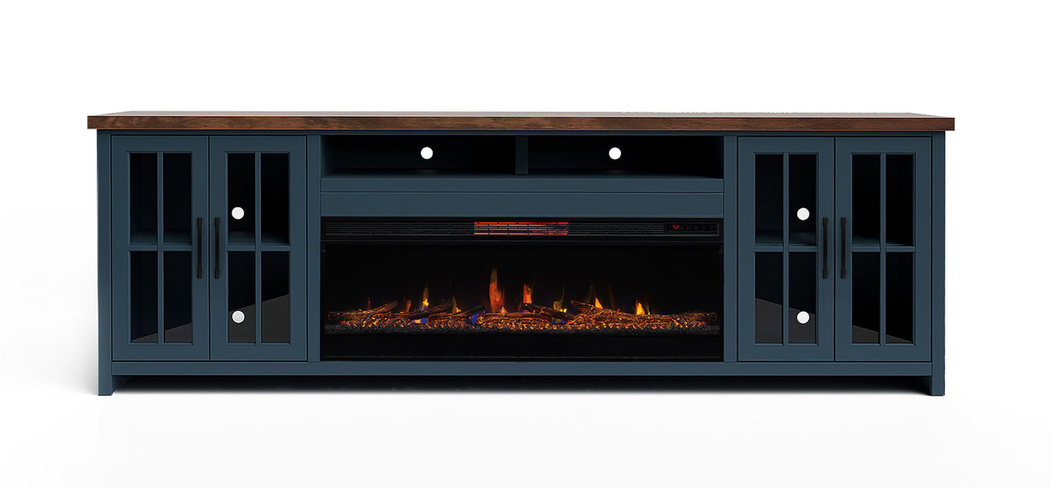 Nantucket - 74" Fireplace TV Stand Console