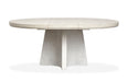 Lorelei - Extendable 54" Round Dining Table - Misty Cloud Magnussen Furniture
