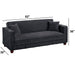 Modern Convertible Sofa With Hidden Storage USB Port, Cup Holder Home Essentials
