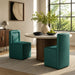 Vintage Upholstered Dining Chairs (Set of 2) Noble House