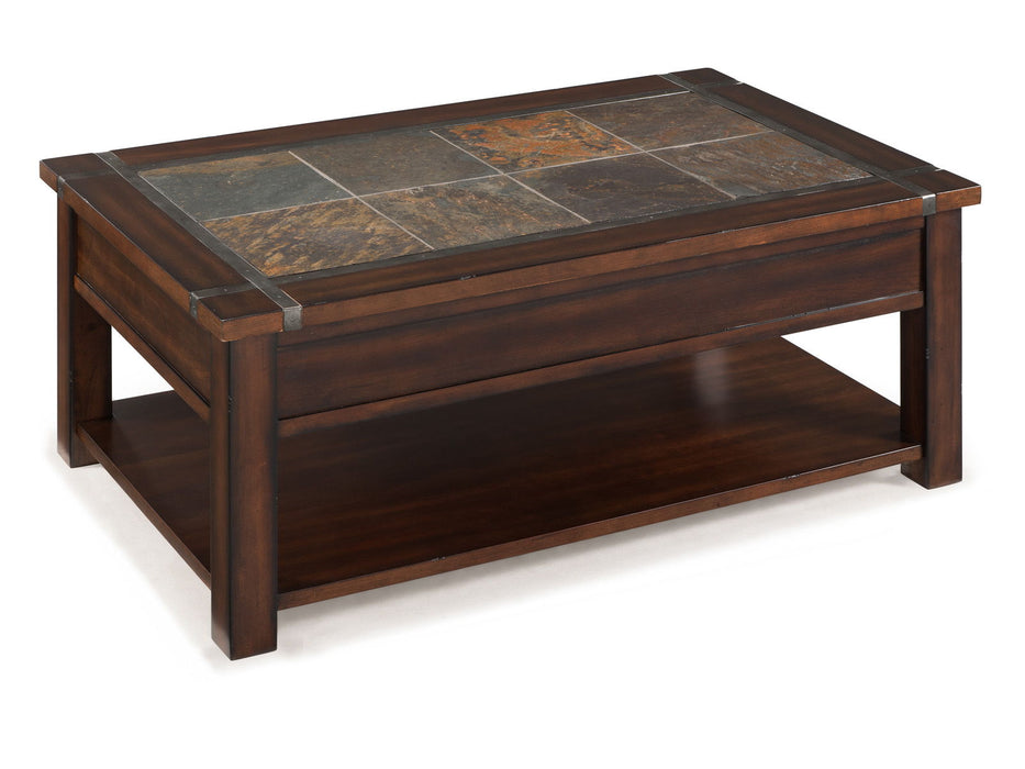 Roanoke - Rectangular Lift Top Cocktail Table Set Magnussen Furniture