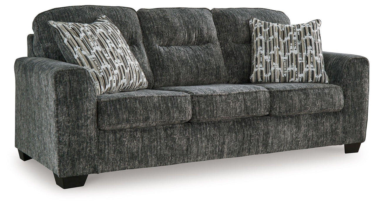 Lonoke - Sofa - Gunmetal Signature Design by Ashley®