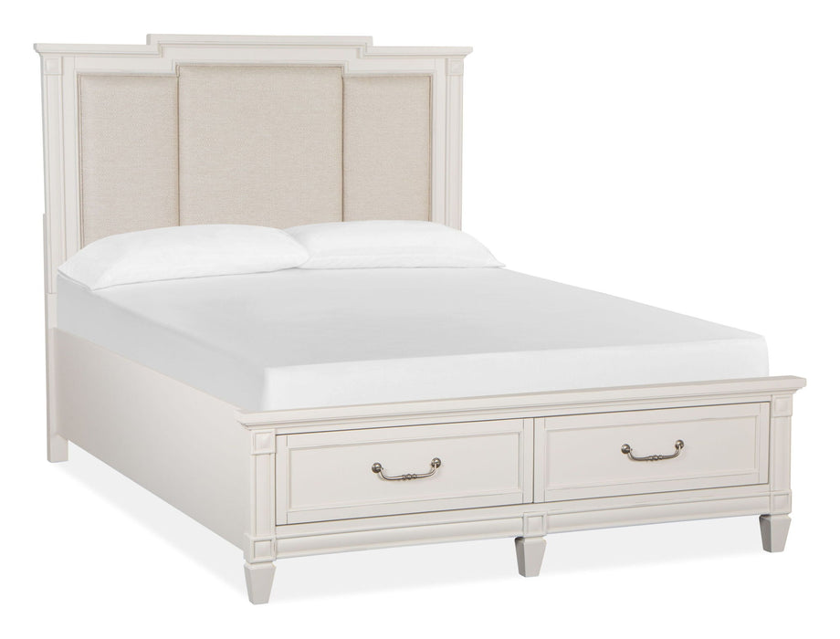 Willowbrook - Panel Upholstered Storage Bed Magnussen Furniture