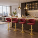 Adjustable Swivel Bar Chair With High Back Support Home Essentials