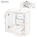 Bathroom Vanity With Sink, Storage Cabinet, Freestanding Set With 3 Drawers & Soft Closing Doors Hearth and Haven