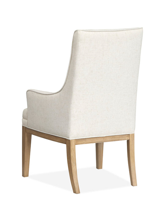 Coventry - Upholstered Host Chair (Set of 2) - Honey Wheat Magnussen Furniture