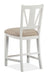 Heron Cove - Counter Chair With Upholstered Seat (Set of 2) - Chalk White Magnussen Furniture