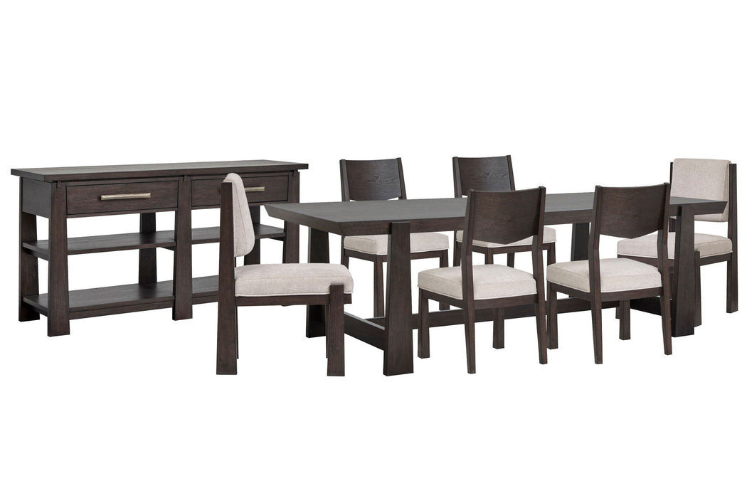 Tauren - Trestle Dining Table Set Magnussen Furniture
