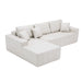 L - Shaped Corner Chaise Sofa Bed Home Essentials