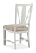 Heron Cove - Dining Side Chair With Upholstered Seat (Set of 2) - Chalk White Magnussen Furniture