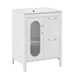 Modern Bathroom Vanity With Sink, Cabinet With 2 Drawers And Door, Adjustable Shelf Hearth and Haven