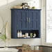 Multi Functional Wall Mounted Cabinet With Adjustable Shelves For Bathroom Noble House