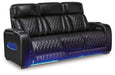 Boyington - 2 Pc. - Power Reclining Sofa And Loveseat - Black Signature Design by Ashley®