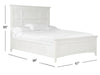 Heron Cove - Complete Panel Bed With Regular Rails Magnussen Furniture