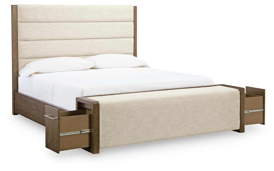 Marxmore - Upholstered Storage Bed Benchcraft®