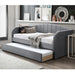 Modern Day Bed Trundle With Slat Support Home Essentials