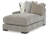 Aslan Court - Laf Corner Chaise - Pebble Benchcraft®