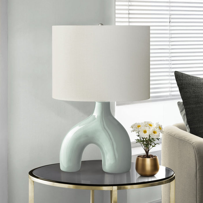 Contemporary Table Lamp With Shade 8th Street