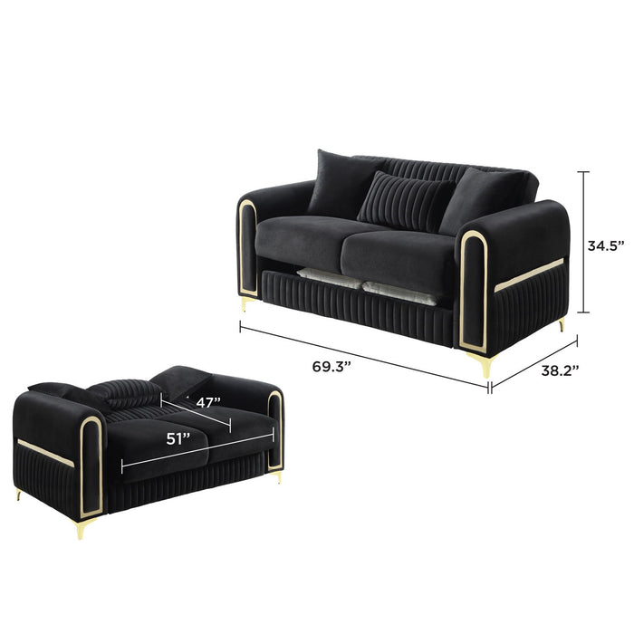 Ruby - Loveseat Matrix Furniture Group