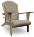 Marina Sun - Adirondack Chair - Beige Signature Design by Ashley®