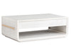 Sunset Cove - Rectangular Cocktail Table With Casters Magnussen Furniture