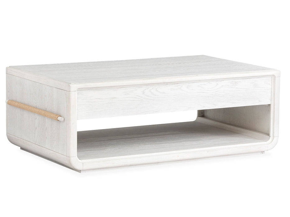 Sunset Cove - Rectangular Cocktail Table With Casters Magnussen Furniture