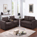 Modern Style 2 Piece Sofa Set With Cup Holders & Charging Port Home Essentials